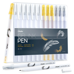 Gold - Silver - White Gel Pens