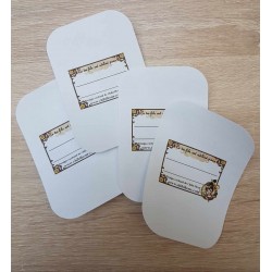 4 Self-adhesive labels for...