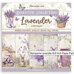 Lavender - 8x8 - Stamperia