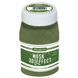 3D musk effect - dark green