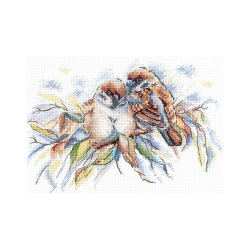 Sparrows - cross-stitch kit