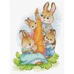 Giant carrot - Cross-stitch...