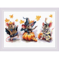 Spooky Mouse - cross-stitch...