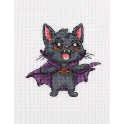 Cat Dracula - Cross-stitch...