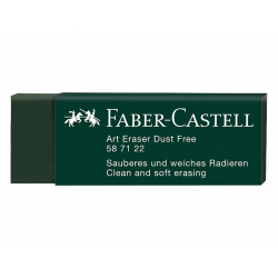 Gomme dust-free verte