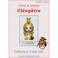Stamp to stitch - Cleopatra...