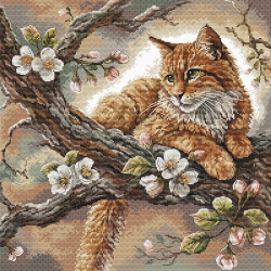 The Cat on the Apple Tree -...