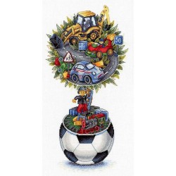 Boy's Dream - Cross-stitch kit