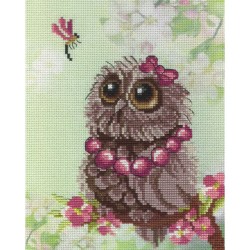 Owl Spring - Cross-stitch kit