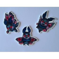 Mothman - packs d'aimants à...