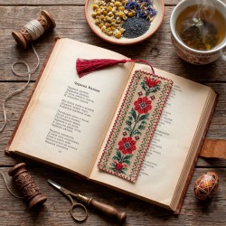 Marque-page "Fleurs" - Kit...