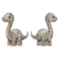 Diplodocus - Cross-stitch kit