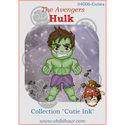 The Hulk (PDF cross-stitch...