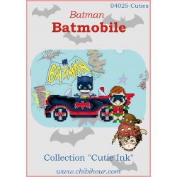 The Batmobile (cross-stitch...