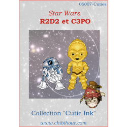 R2D2 & C3PO (cross-stitch...