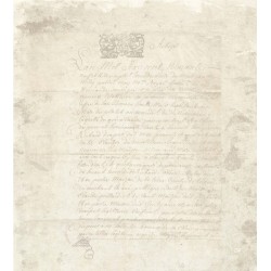 Parchment Script - Toile à...