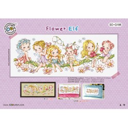 Flower elf - cross-stitch...