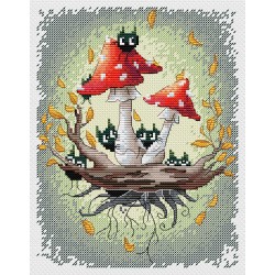 We are here - Cross-stitch kit