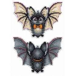 Bat - Cross-stitch kit