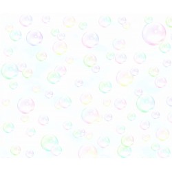 Bubbles Multicolour - Toile...