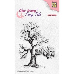 Clear Stamp - Elves Tree -...