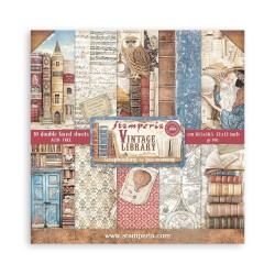 Vintage Library - 12x12 -...