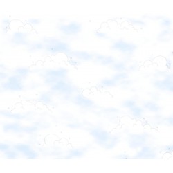 Cloud Sketch - Toile à Broder