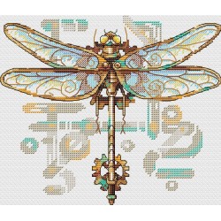 Steampunk dragonfly -...