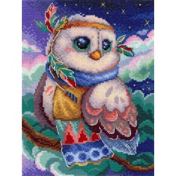 Indian owl 2 - Cross-stitch...