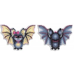 Miss bat - Cross-stitch kit