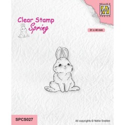 Clear Stamp - Cute rabbit 2...